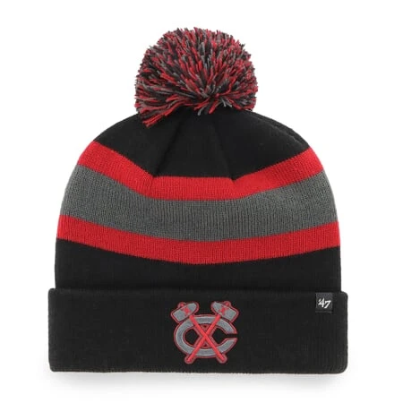 NHL Chicago Blackhawks Breakaway '47 CUFF KNIT 3 NHL Chicago Blackhawks Breakaway '47 CUFF KNIT